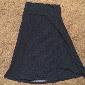 Lularoe Azure Skirt, Size Medium, Gently Used